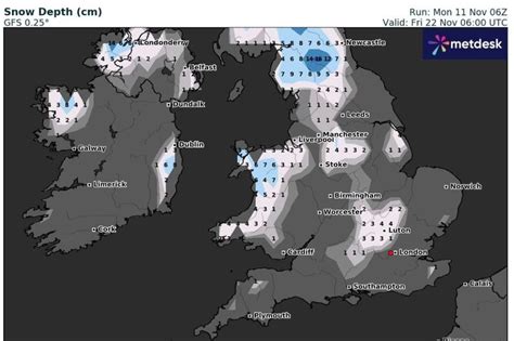 What Met Office and others say about UK's 'wall of snow' 